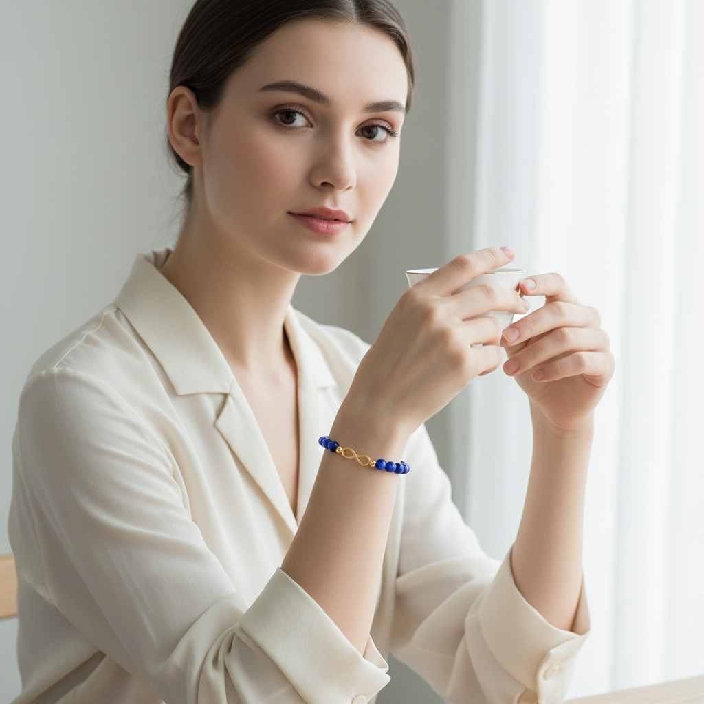 Infinity Cat’s Eye Bracelet