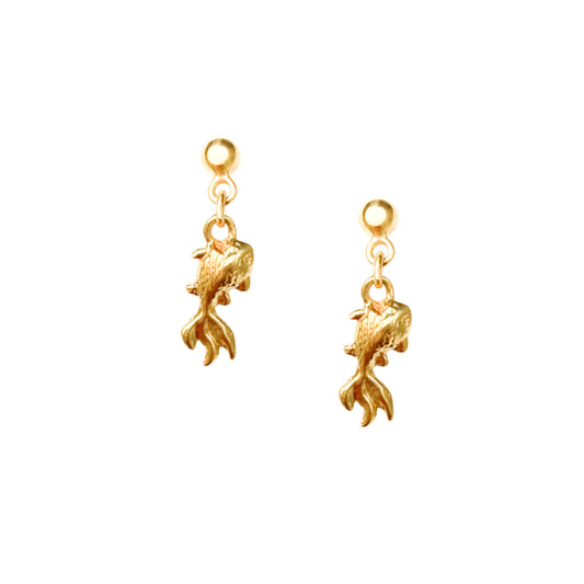 Golden Fish Earrings – A Touch of Luck & Elegance