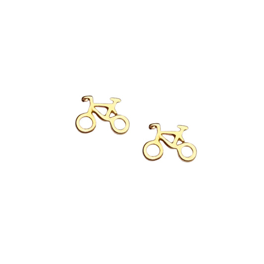 Bicycle Stud Earrings – Ride Your Own Path