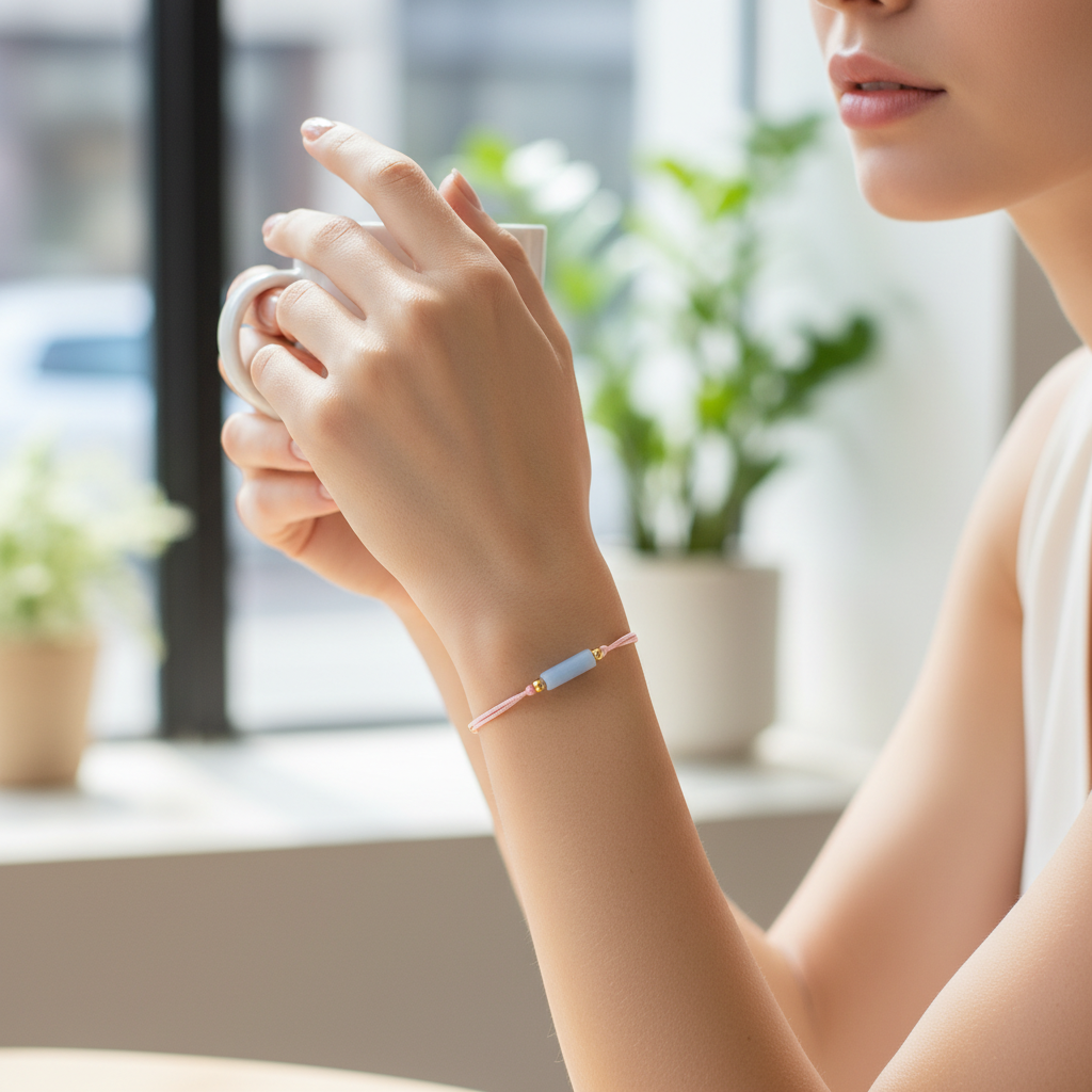 Aquamarine Manifestation Bracelet