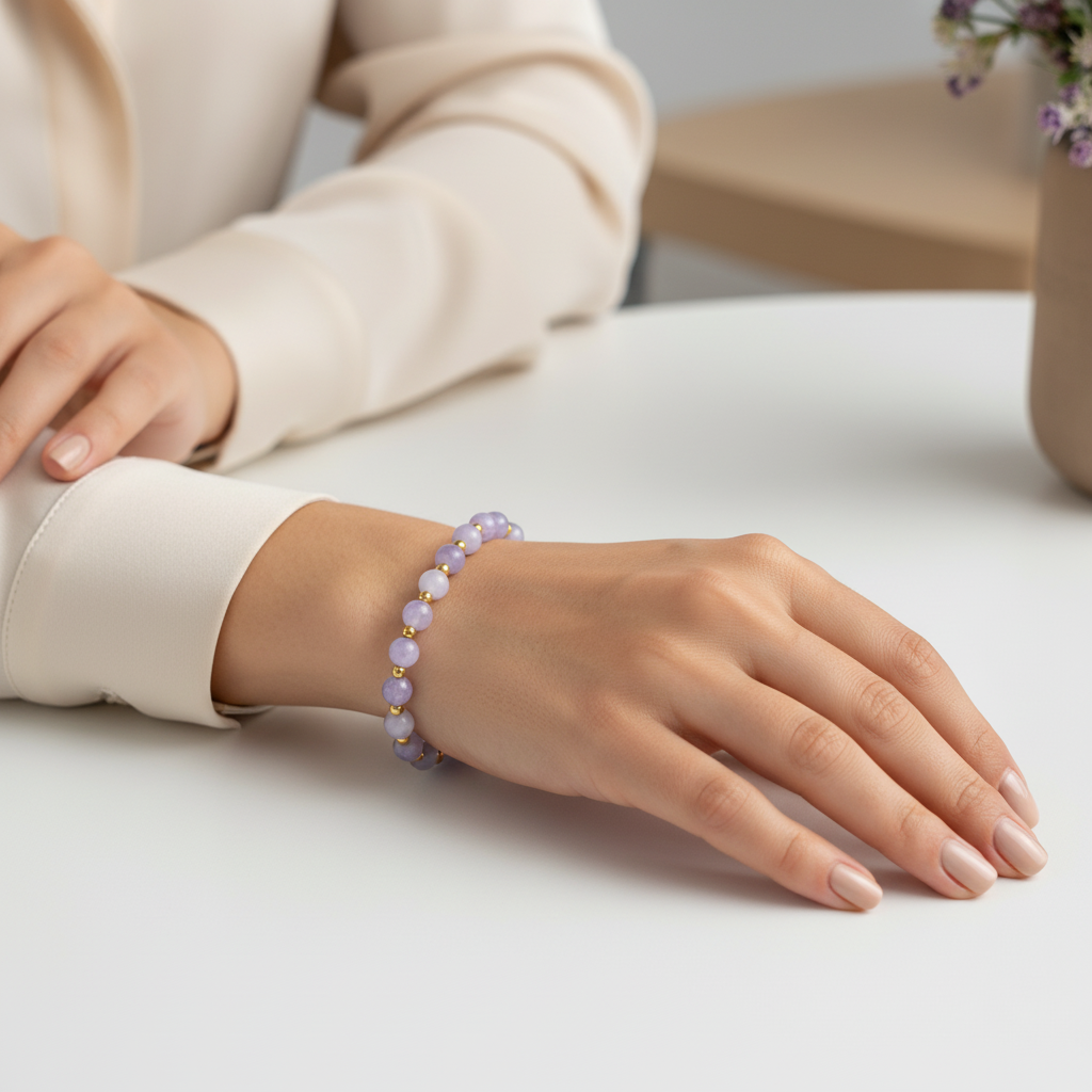 Blue Agate Balance Bracelet