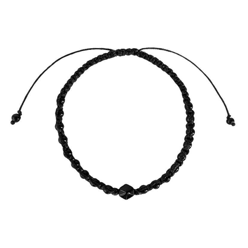 Men's Braided Bracelet with Onyx – Strength and Protection